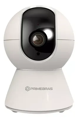 Câmera Segurança Primebras S1003 Visão Noturna Resolução 2mp Cor Branco