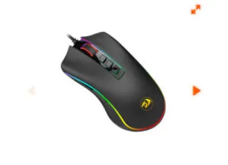 Mouse Gamer Redragon Cobra Chroma M711 RGB, 10000 DPI, 7 Botões Programáveis, Black | R$129,99