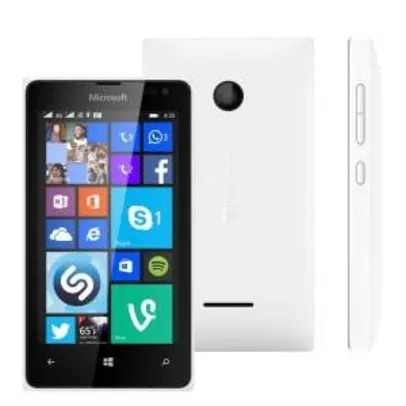 [Ponto Frio] Smartphone Microsoft Lumia 435 Dual DTV Branco por R$ 130
