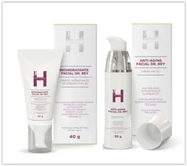 Kit Hollywood By Dr.Rey BioHidratante FPS30+Creme Anti-Idade (C) | R$ 0,02