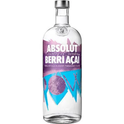 Vodka Absolut Berri Açaí 1 Litro | R$74