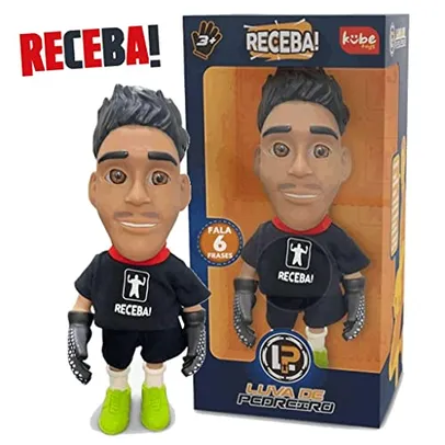 BONECO DE VINIL LUVA DE PEDREIRO - KUBE TOYS 9400