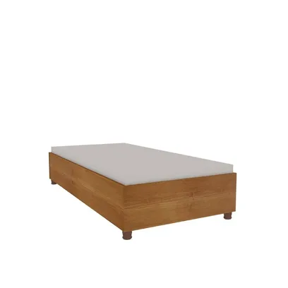 Foto do produto Cama Box Solteiro Mônaco Tcil Cinamomo