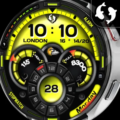 Suber Class Watch Face IN23 – Wear OS