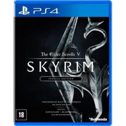 Jogo: The Elder Scrolls V: Skyrim - Special Edition (PS4) | R$95