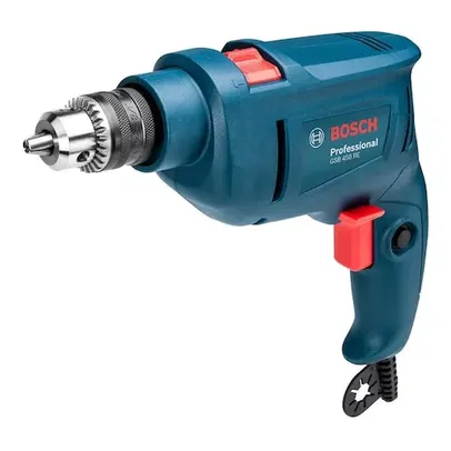 Furadeira de Impacto Bosch GSB 450 RE Mandril 3/8" - 450W 220V