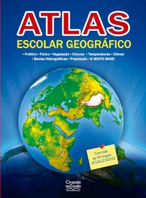 [R$ 3,66 +por-] Atlas escolar geográfico