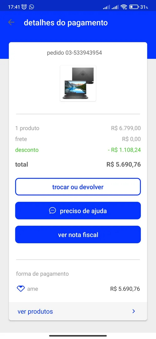 Imagen na descrição da promoção