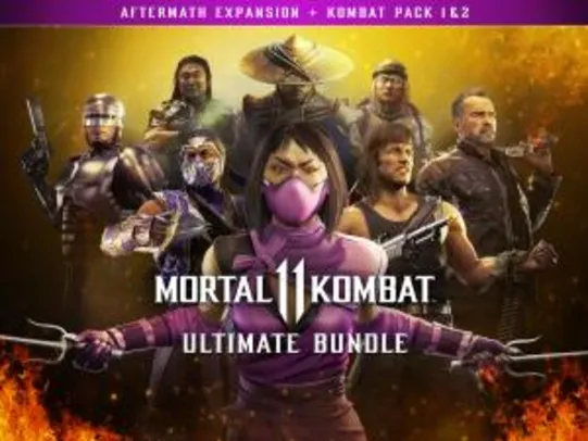 Pacote Complemento Mortal Kombat 11 Ultimate - PSN | R$ 100