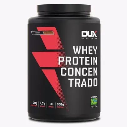 Whey Protein Concentrado (900g) Dux Nutrition - Sabor COOKIES