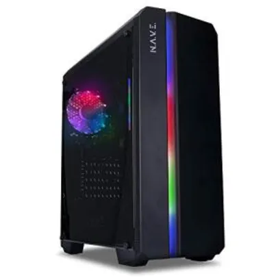 [Prime] Desktop Gamer NAVE Urano AA01, AMD RYZEN 5 3600, 8GB, SSD 256GB, RX 570 | R$4399
