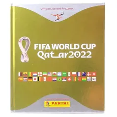 Álbum de Figurinhas Copa do Mundo Qatar 2022 - Edição Ouro Capa Dura