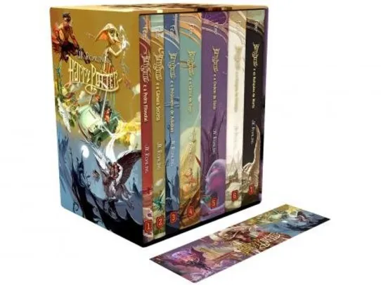 Box Livros J.K. Rowling Edição Especial - Harry Potter Exclusivo | R$90