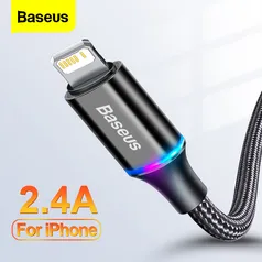 [APP] [Já Com Impostos] Baseus Cabo Usb Para Iphone 6 6s 7 7s 8 8s Plus 11 12 13 Pro Xs Max X Xr 18w