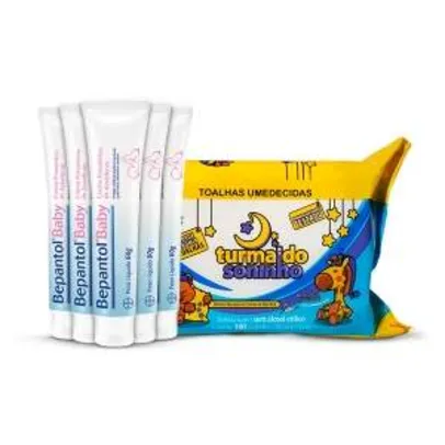 Saindo por R$ 100: [Netfarma] Kit Bepantol Baby Creme Preventivo de assaduras - 5 unidades - por R$100 | Pelando