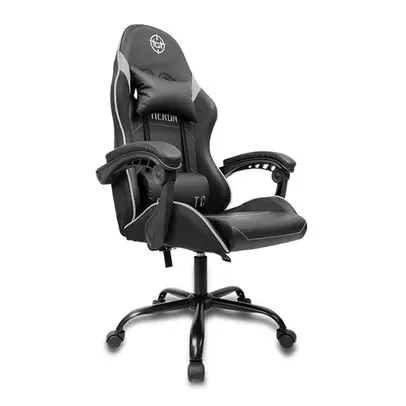 CADEIRA GAMER TGT HERON TC, PRETO E CINZA, TGT-HRTC-BL01