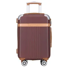 (Prime) Mala de Viagem Médiaa de Despacho 23 kg Santino, BRONZE/VERMELHO