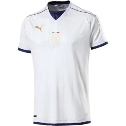 Camisa Seleção Itália 16/17 Puma Masculina  - Branco (P, M, G) - R$ 190