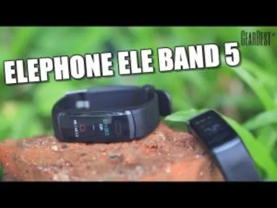 Elephone ELE Band 5 Smart Bracelet - BLACK 2 - R$70