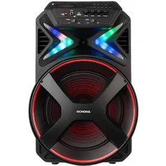 Caixa de Som Amplificada Mondial CM-400 400W Bluetooth USB