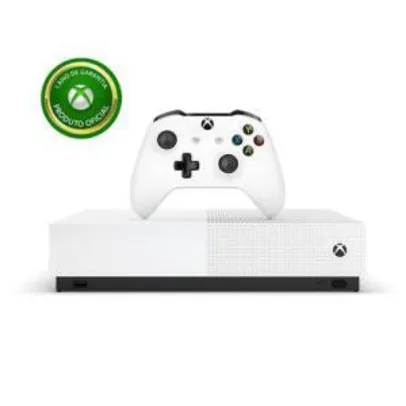 Xbox One S All Digital Edition 1tb 4k + Controle Sem Fio - Microsoft