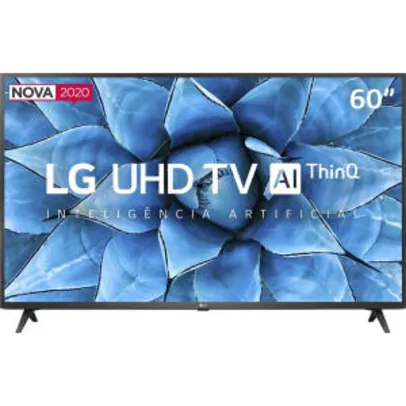 [AME R$2.840] Smart TV LED 60" LG 60UN7310 4K ThinQ + Smart Magic | R$3.040