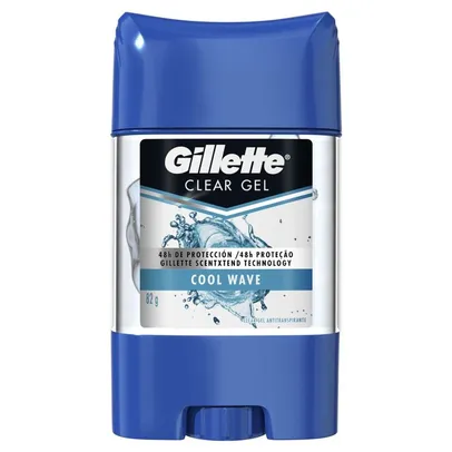 [8 unid.] Desodorante Gel Gillette Cool Wave 82g | R$14 a unidade