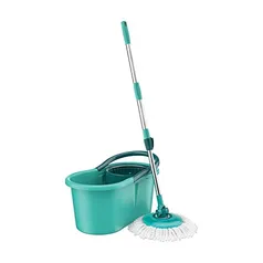 Mop Giratório, MOP8209-VA, 12 litros, Verde Água, Flash Limp | R$70