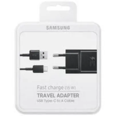 Carregador de Parede Samsung Entrada USB-C - Fast Charge Original - R$39