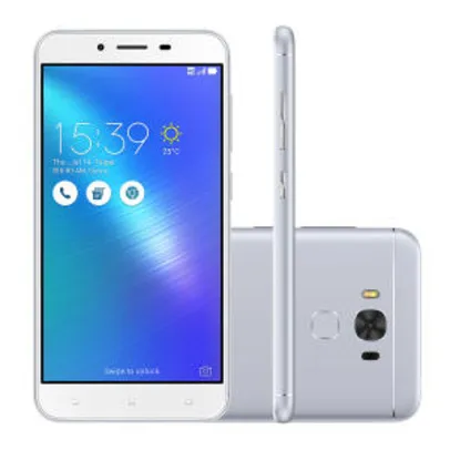 Smartphone Asus Zenfone 3 Max ZC553KL-4J011BR 32GB Prata 4G Tela 5.5" Câmera 16MP - R$ 699