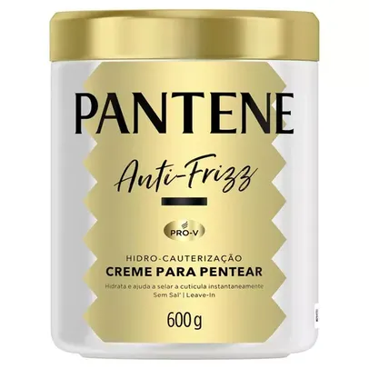 Creme para Pentear Pantene Anti-Frizz 600g