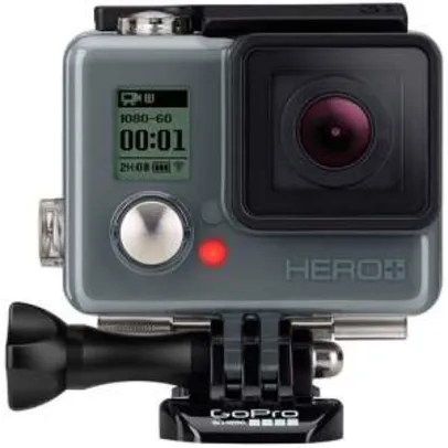 [Americanas] Câmera Digital GoPro Hero Plus 8.1MP com WiFi Bluetooth e Gravação Full HD - Preta por R$ 1439