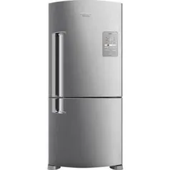 Refrigerador Frost Free Brastemp 573 Litros BRE80 Inverse Maxi com Painel Eletrônico Evox 220v