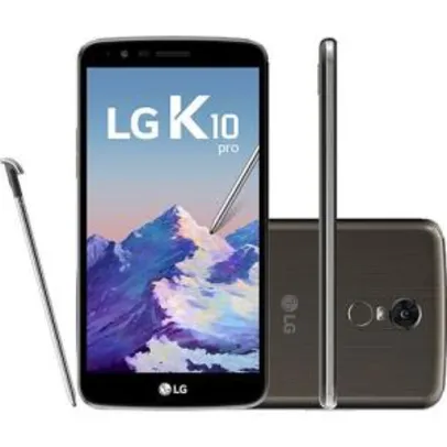 Smartphone LG K10 Pro Dual Chip Android 7.0 Nougat Tela 5.7" Octacore 32GB por R$ 900