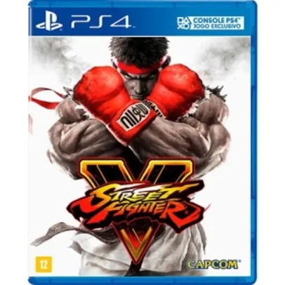 Street Fighter V + DLC Exclusiva - PS4 R$ 66,34