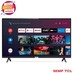 Smart TV TCL LED HD 32" com HDR, Modo Cinema, Google Assistant e Wi-Fi - 32S6500