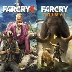 Bundle Far Cry 4 + Far Cry Primal - PS4 - PSN - R$ 54