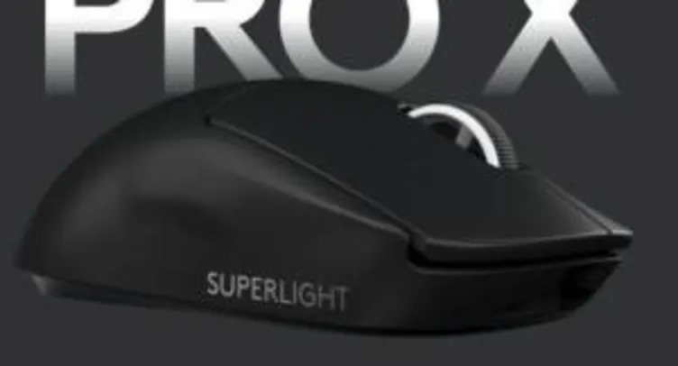Mouse Gamer Sem Fio Logitech G Pro X Superlight| R$690
