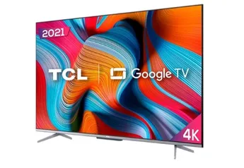 [APP] Smart TV TCL 55” Led 4K UHD 55P725 - HDR10, Bluetooth, Google Assistant e borda Ultrafina