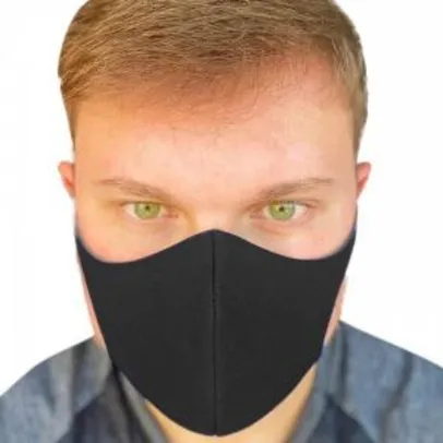 Máscara de Proteção TopGet em Tecido Poliéster Lavável Ninja - R$15