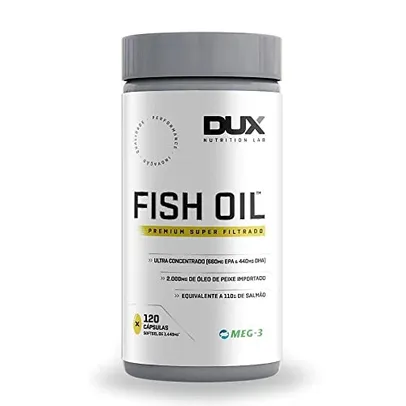 [ PRIME ] Fish Oil Omega 3 - Óleo De Peixe - 120 Cápsulas Dux