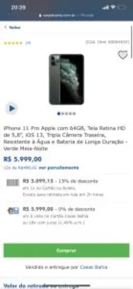 iPhone 11 Pro 64gb Green