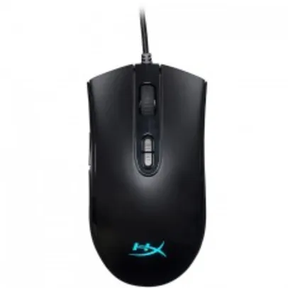 Mouse Gamer HyperX Pulsefire Core RGB, 6200 DPI, 7 botões programáveis, USB, Black