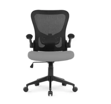 [Com Cashback Pelando R$494] Cadeira Office DT3 Vita, Até 120kg, Ajuste de Inclinação, Light Gray - 13907-0