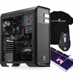 Pichau Gamer CS:Boss, i5-7400, GeForce GTX 1050 Ti + BRINDE - R$2962