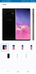 Galaxy S10+ 512gb [1x QUALQUER CARTÃO OU BOLETO]