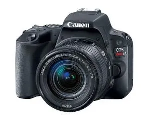 Canon EOS Rebel SL2 + Lente 18-55mm | R$2099