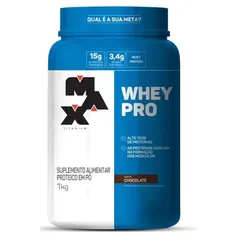 Whey Pro 1Kg - Max Titanium [73,50]