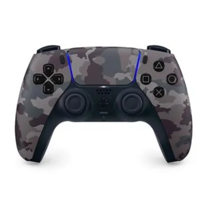 Controle Sem Fio Sony PS5, DualSense Gray Camuflado - 1000030620