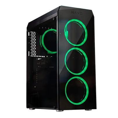 PC Gamer Nave Atmosfera IA20 Intel Core i5-11600KF, NVIDIA GeForce GTX1660 Super, 8GB RAM, SSD 256GB, Linux, Preto - DNI5V330000